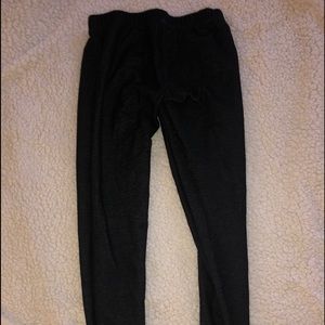 black leggings